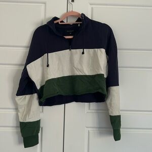 Women’s cropped L.A hearts long sleeve shirt